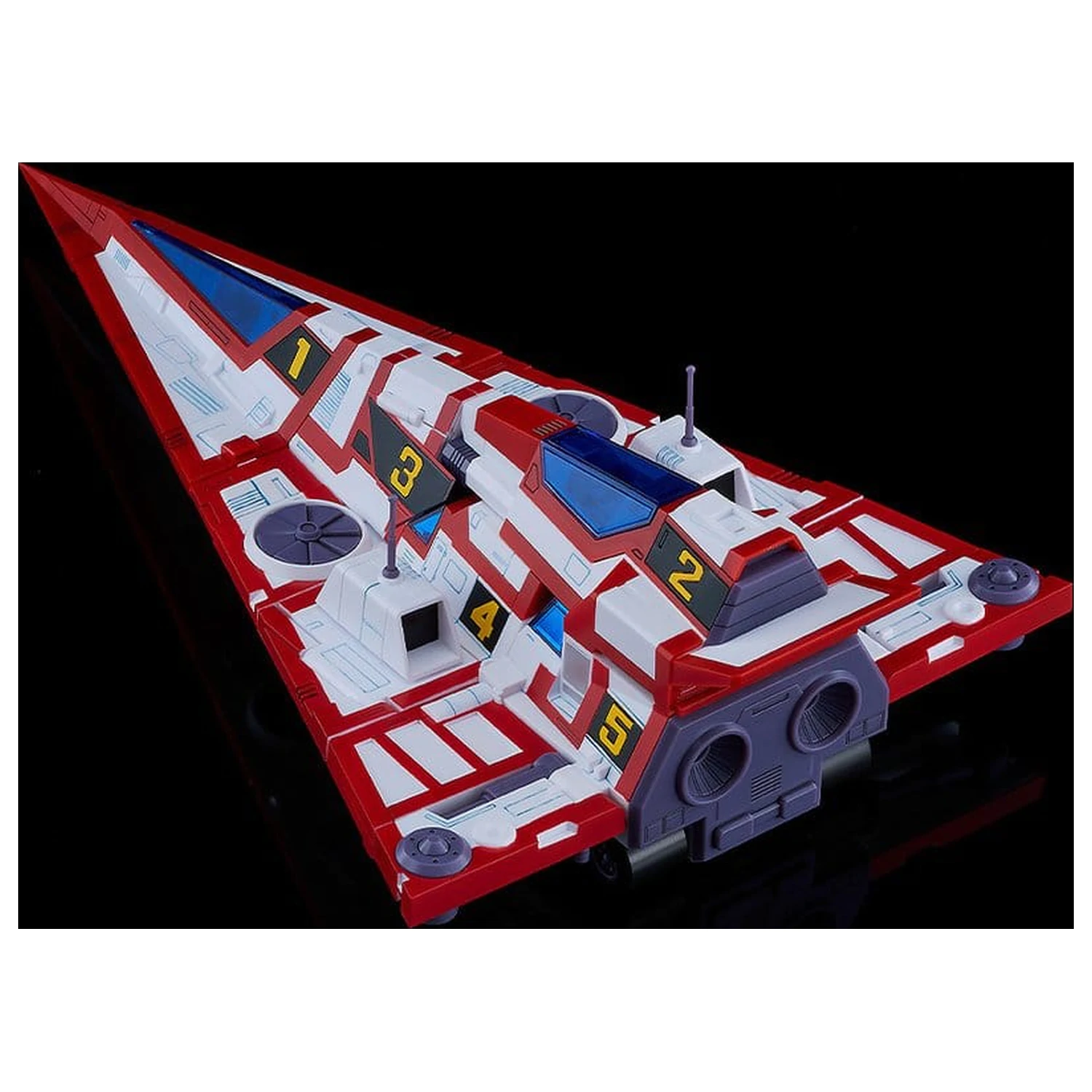 Gatchaman Fighter Moderoid Plastik Modell Bausatz Gatcha Spartan Unite Color Ver. 33 cm Produktfoto