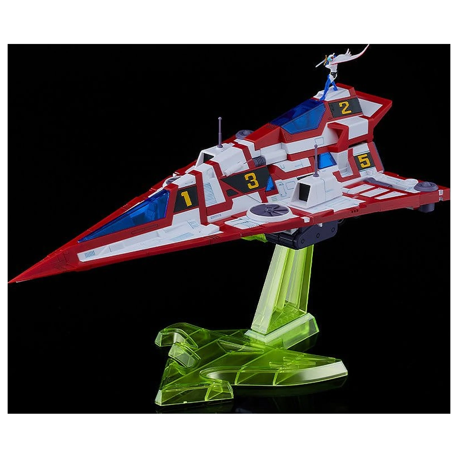 Gatchaman Fighter Moderoid Plastik Modell Bausatz Gatcha Spartan Unite Color Ver. 33 cm Produktfoto