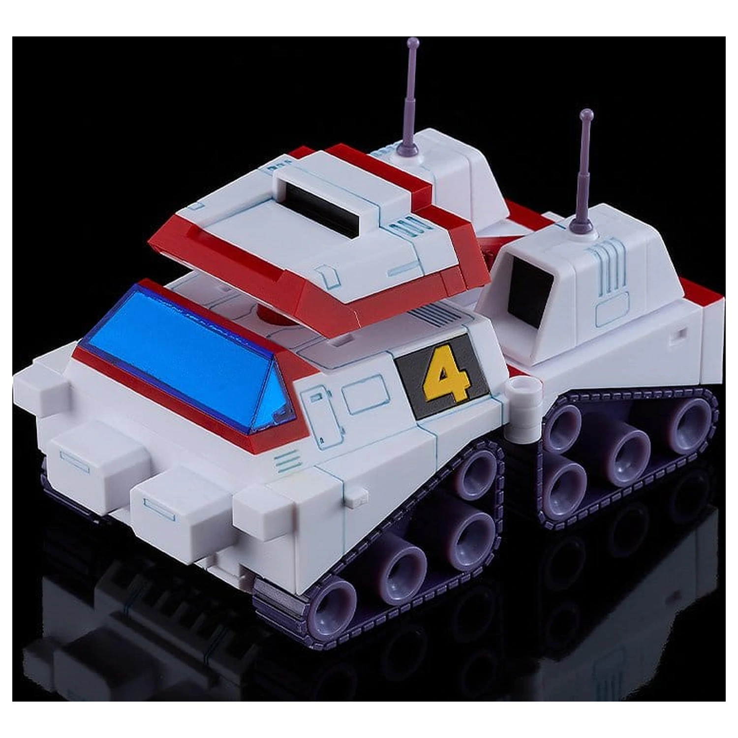 Gatchaman Fighter Moderoid Plastik Modell Bausatz Gatcha Spartan Unite Color Ver. 33 cm Produktfoto