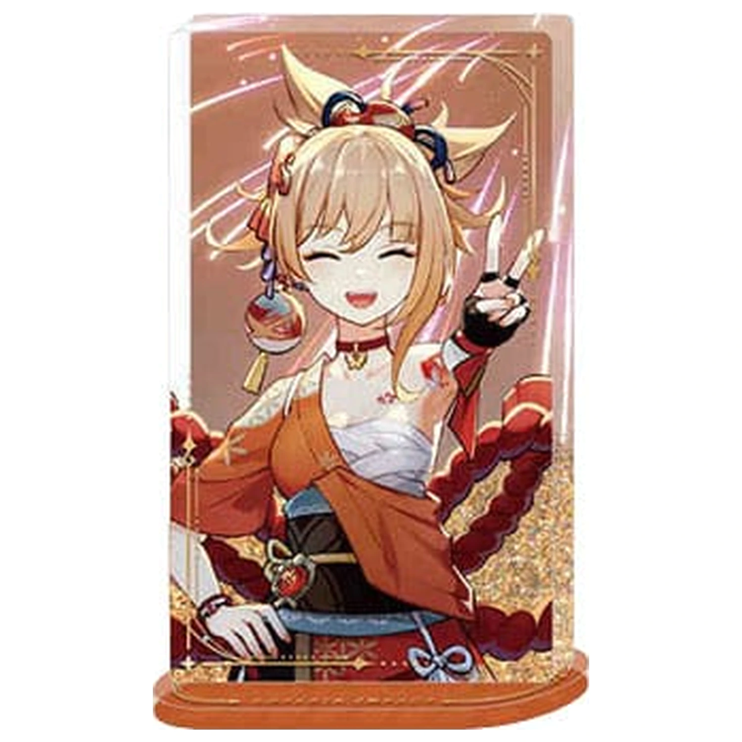 Genshin Impact Acryl-Ornament mit Glitter: Yoimiya 11 cm Produktfoto