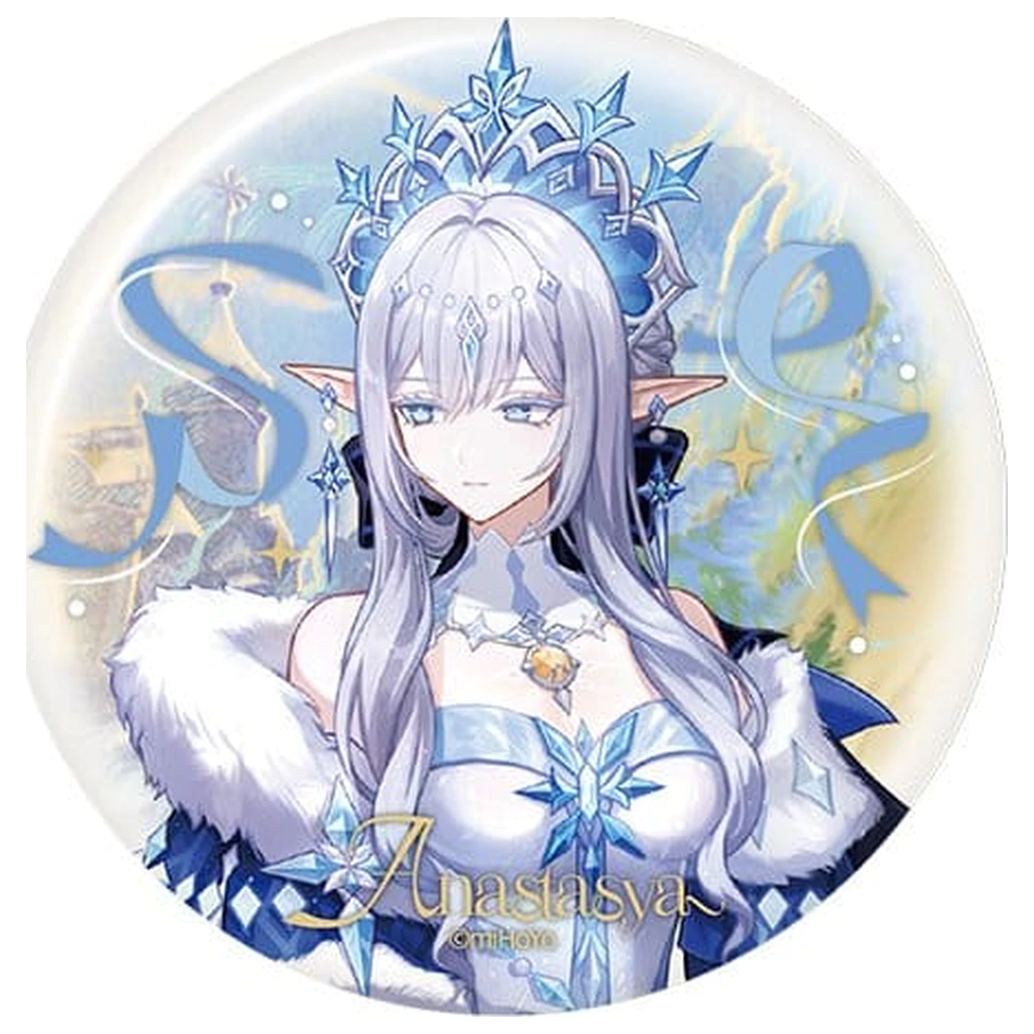 Genshin Impact Anniversary Celebration Series Pin-Abzeichen Anastasya 6th Anniversary 7 cm Produktfoto
