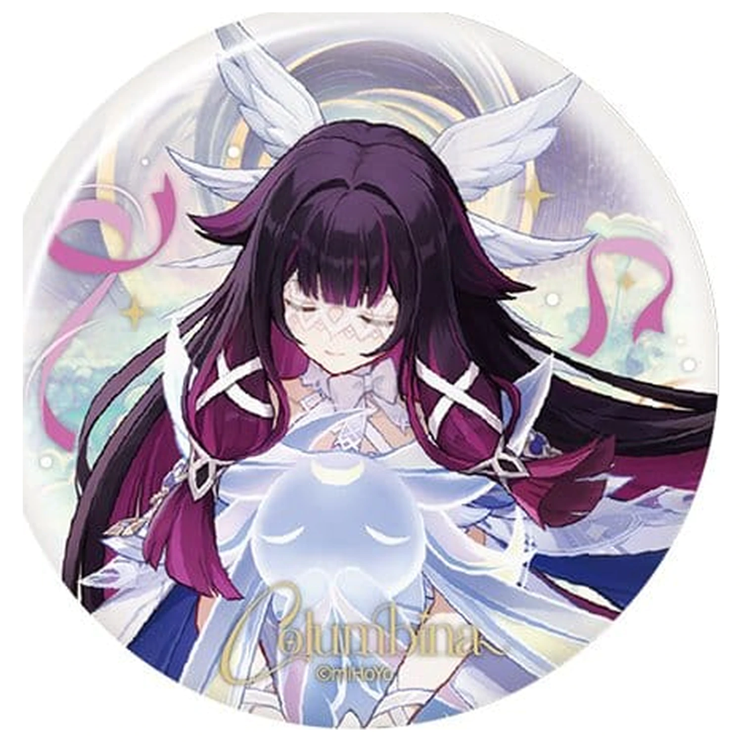 Genshin Impact Jubiläumsfeier Serie Pin-Abzeichen Columbina 6. Jubiläum 7 cm Produktfoto