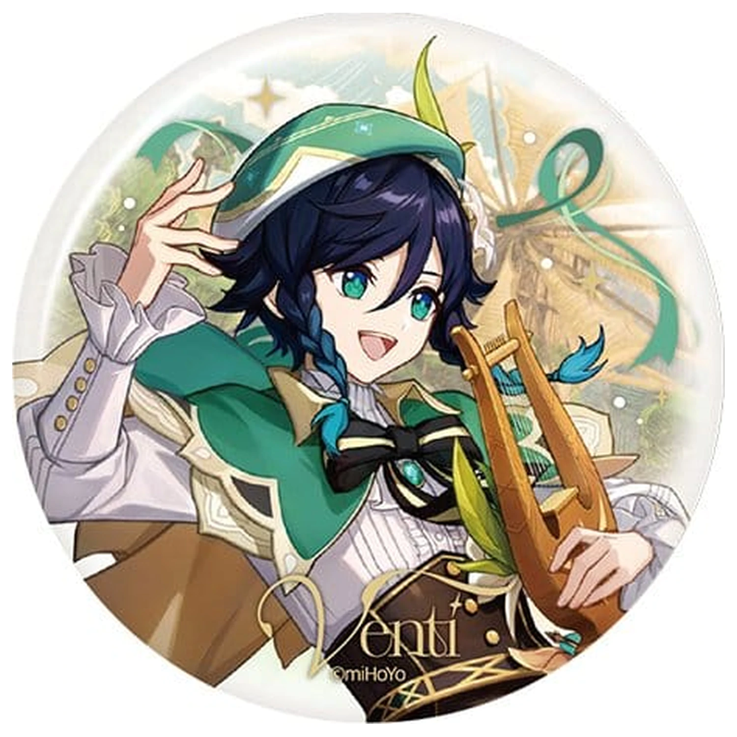 Genshin Impact Anniversary Celebration Series Pin Anstecker Venti 6th Anniversary 7 cm Produktfoto