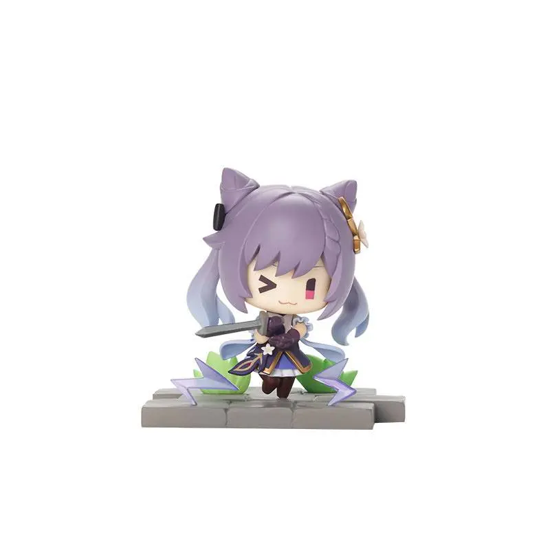 Genshin Impact Battle Scene Collection Mini-Figuren 6er-Pack Liyue Edition 6 cm Produktfoto