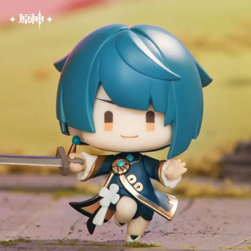 Genshin Impact Battle Scene Collection Mini-Figuren 6er-Pack Liyue Edition 6 cm Produktfoto