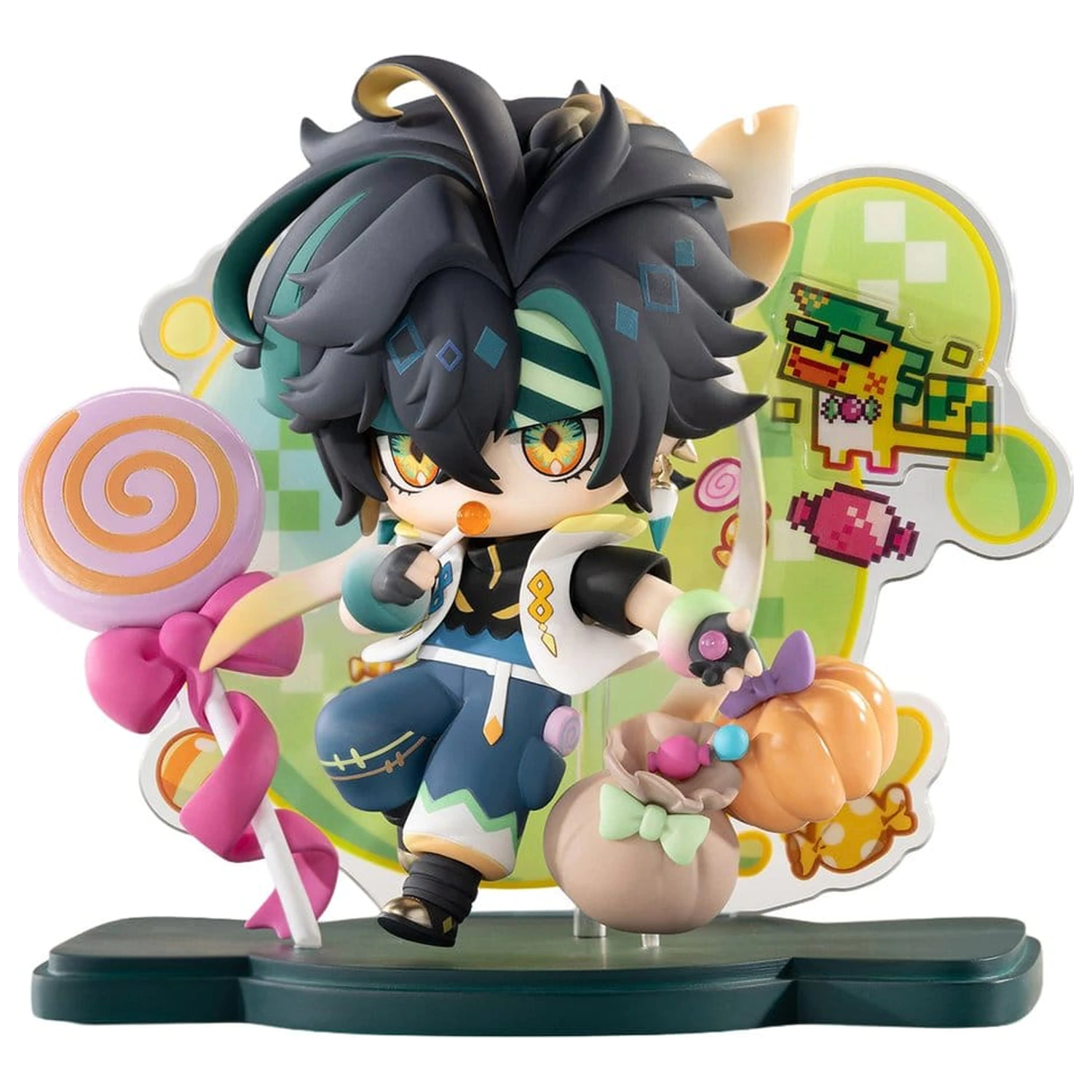 Genshin Impact Chibi Chara PVC Figur You Ye Qi Xiang Series Kinich 11 cm Produktfoto