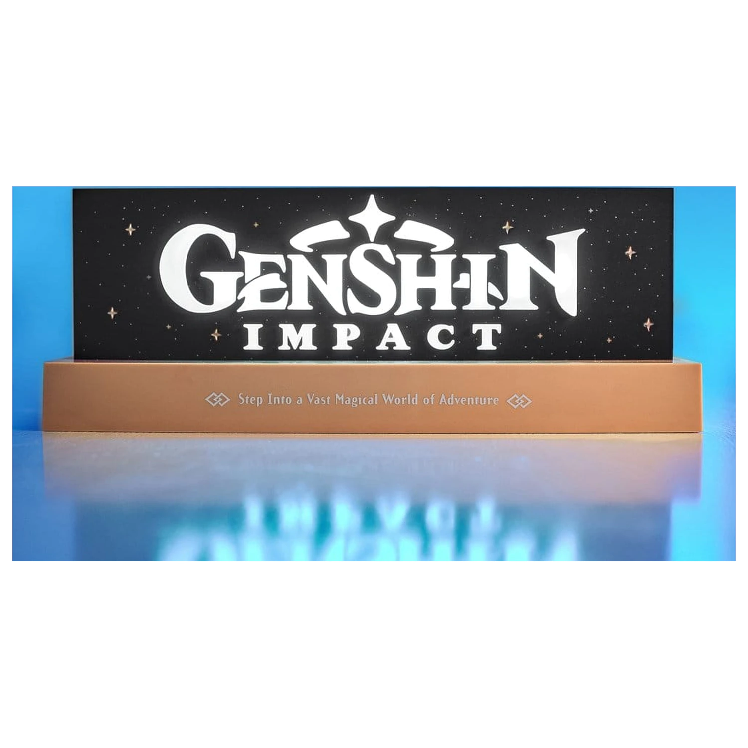 Genshin Impact led logo Lampe Produktfoto