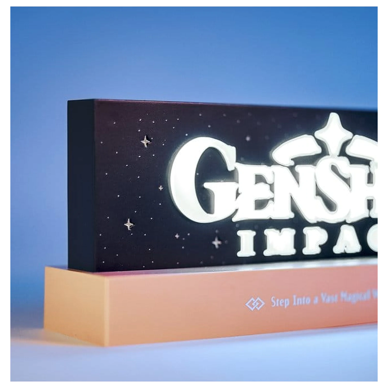 Genshin Impact led logo Lampe Produktfoto