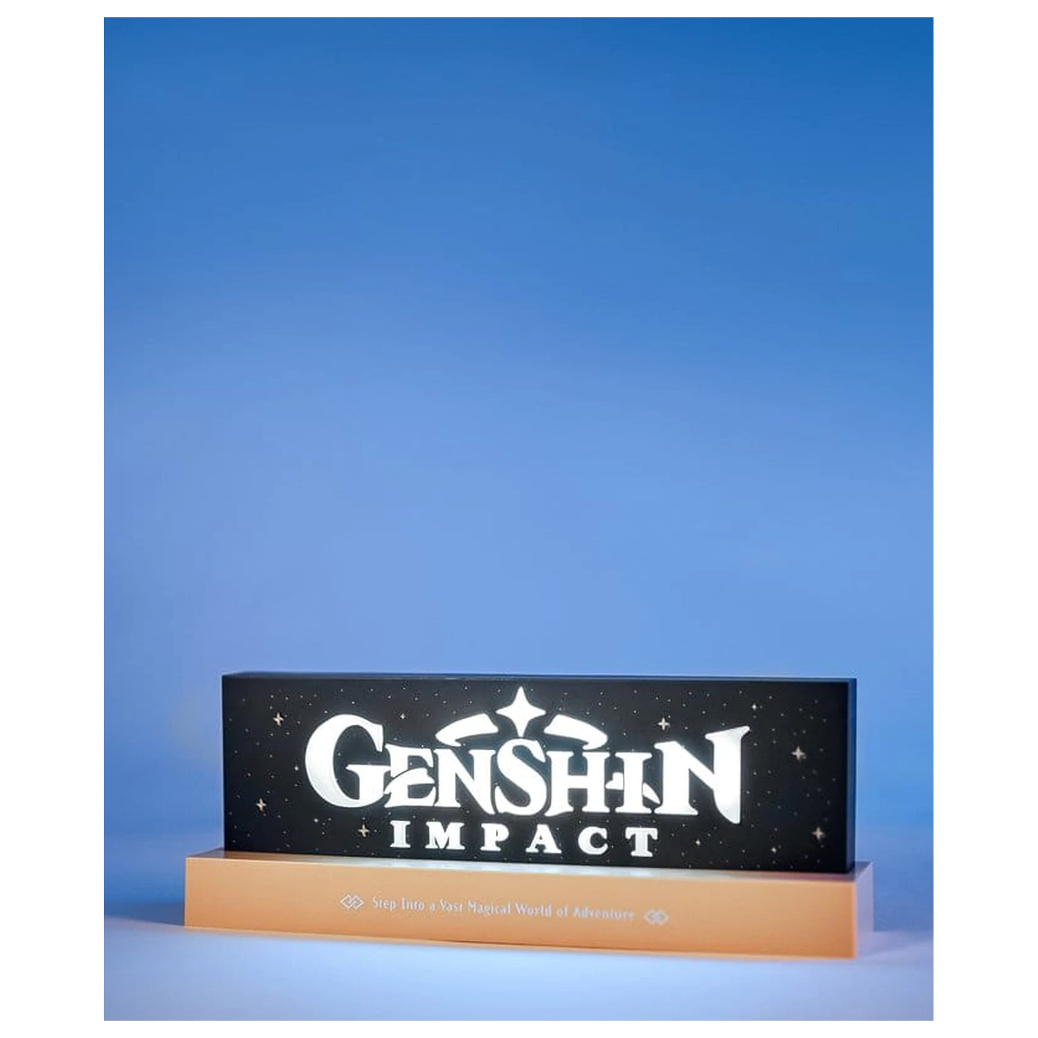 Genshin Impact led logo Lampe Produktfoto