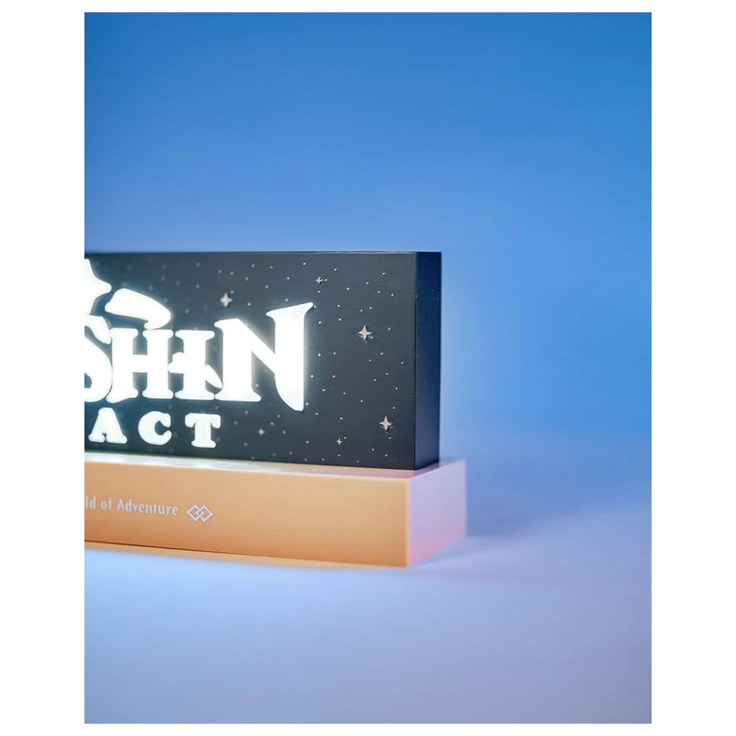 Genshin Impact led logo Lampe Produktfoto