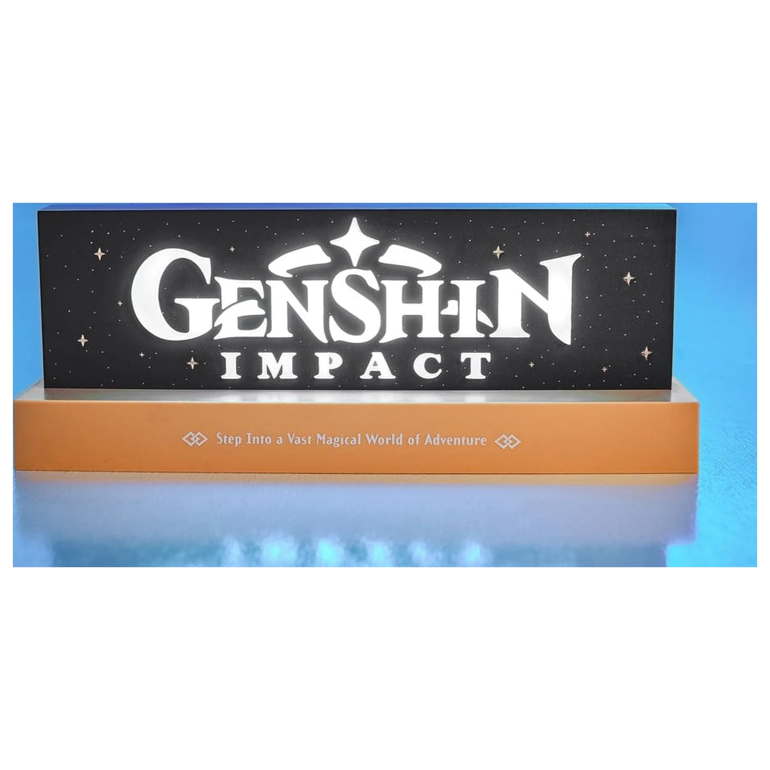 Genshin Impact led logo Lampe Produktfoto