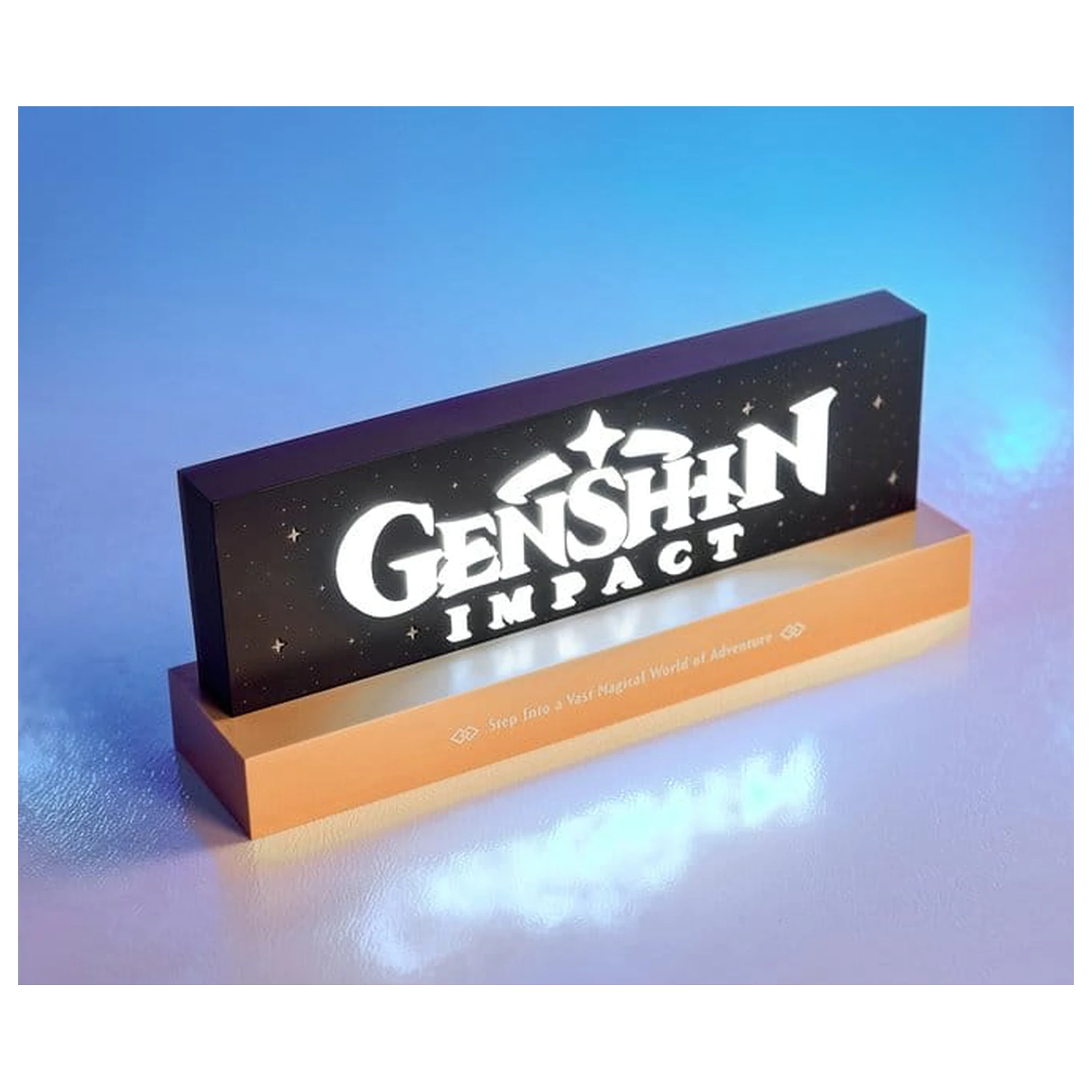 Genshin Impact led logo Lampe Produktfoto