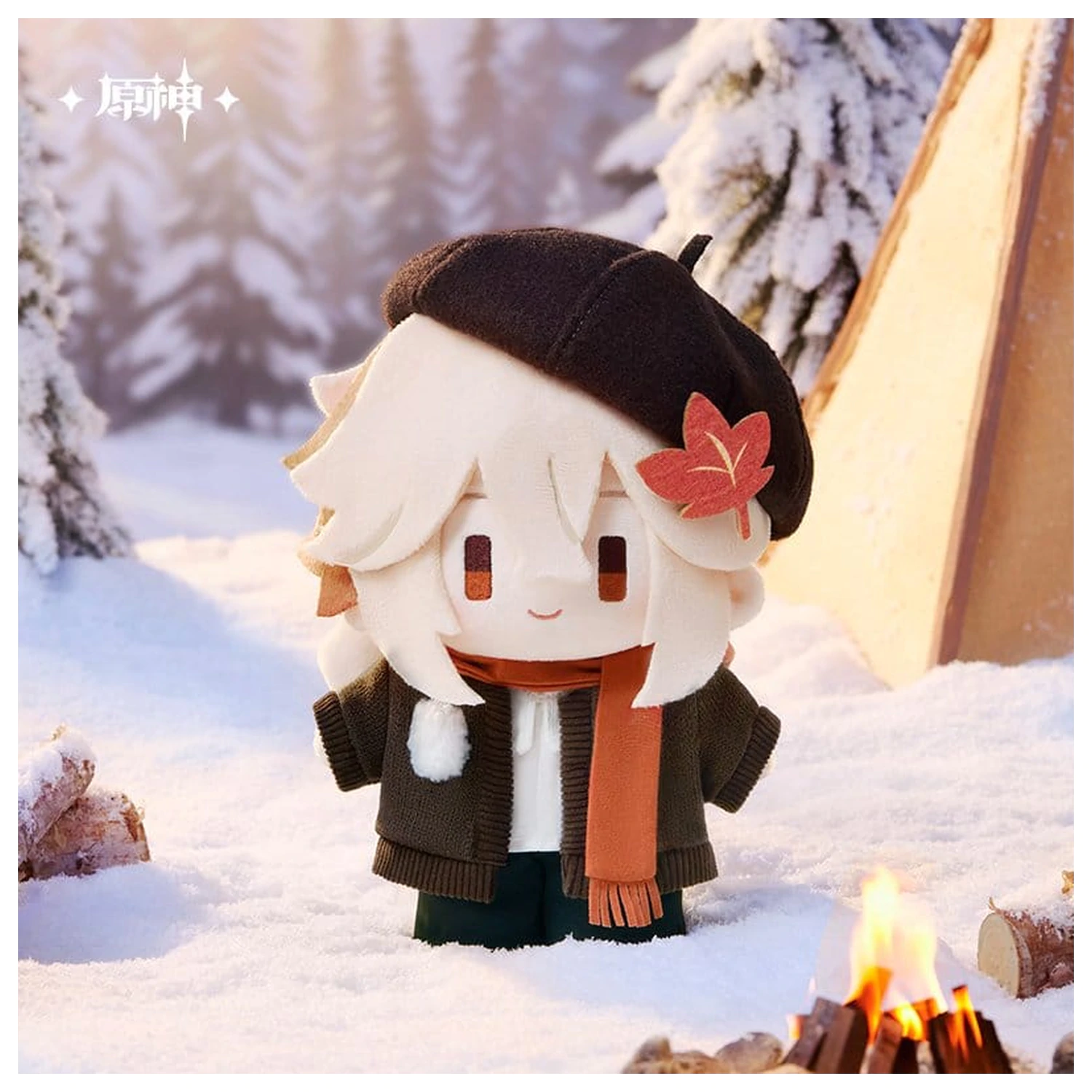 Genshin Impact - Leisurely Winter's Day Series Plüschfigur - Kaedehara Kazuha Produktfoto