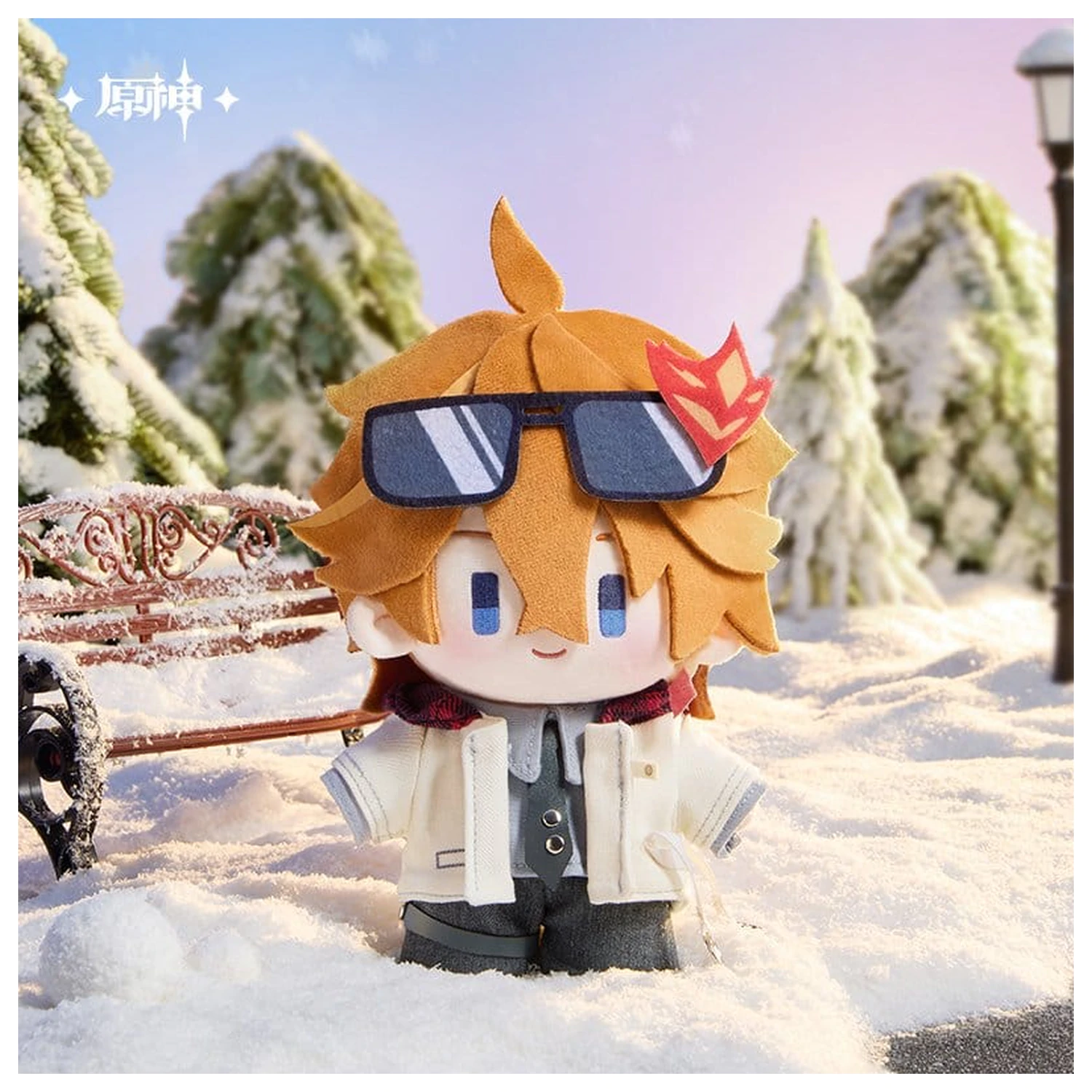 Genshin Impact - Leisurely Winter's Day Series Plüschtier - Tartaglia Produktfoto