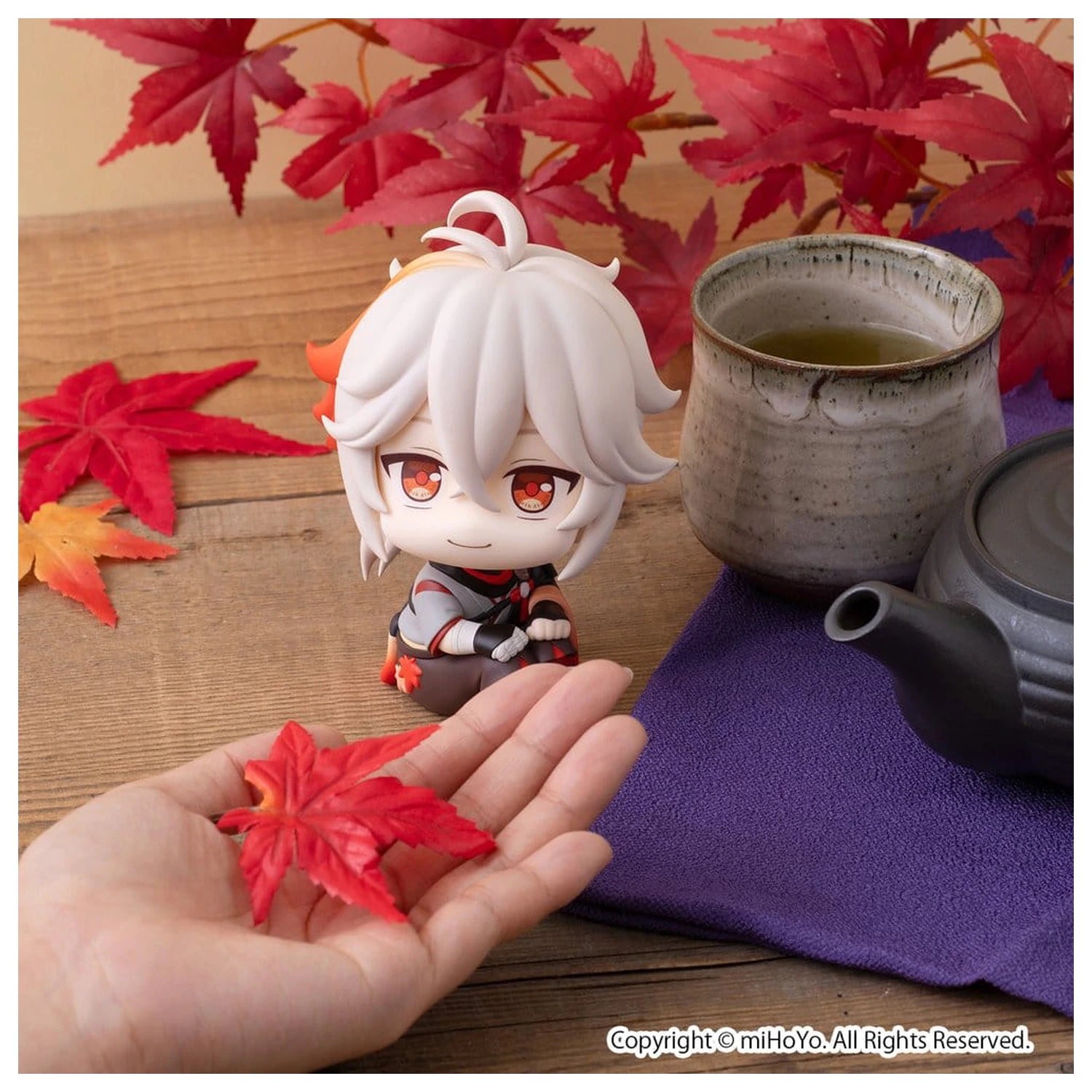 Genshin Impact Look Up PVC Statue Kazuha Kaedehara 11 cm Produktfoto