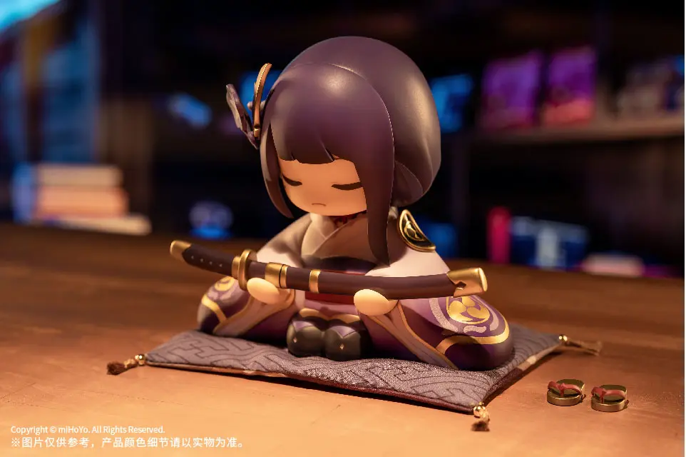 Genshin Impact PVC Statue Mitake Narukami Nushi no Mikoto Oogosho-sama Zou 10 cm Produktfoto