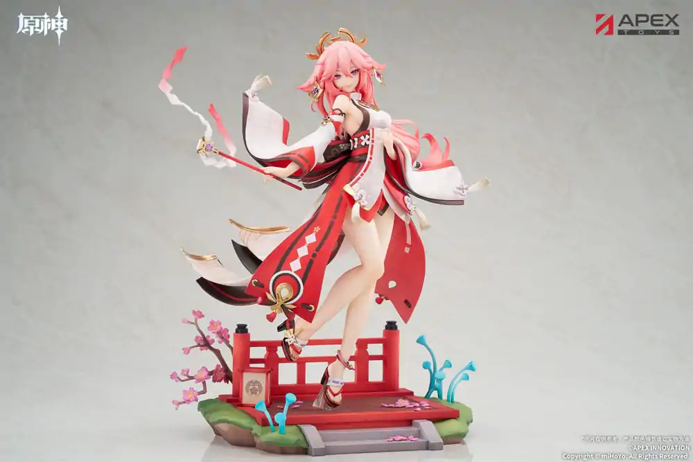 Genshin Impact PVC-Statue 1/7 Yae Miko Astute Amusement Ver. 28 cm Produktfoto