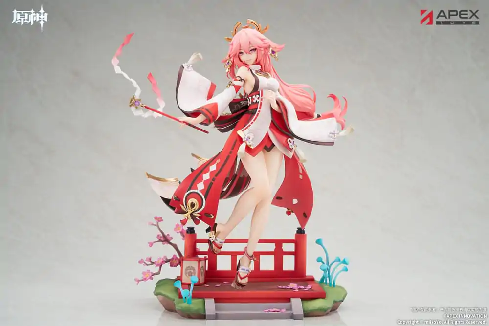 Genshin Impact PVC-Statue 1/7 Yae Miko Astute Amusement Ver. 28 cm Produktfoto