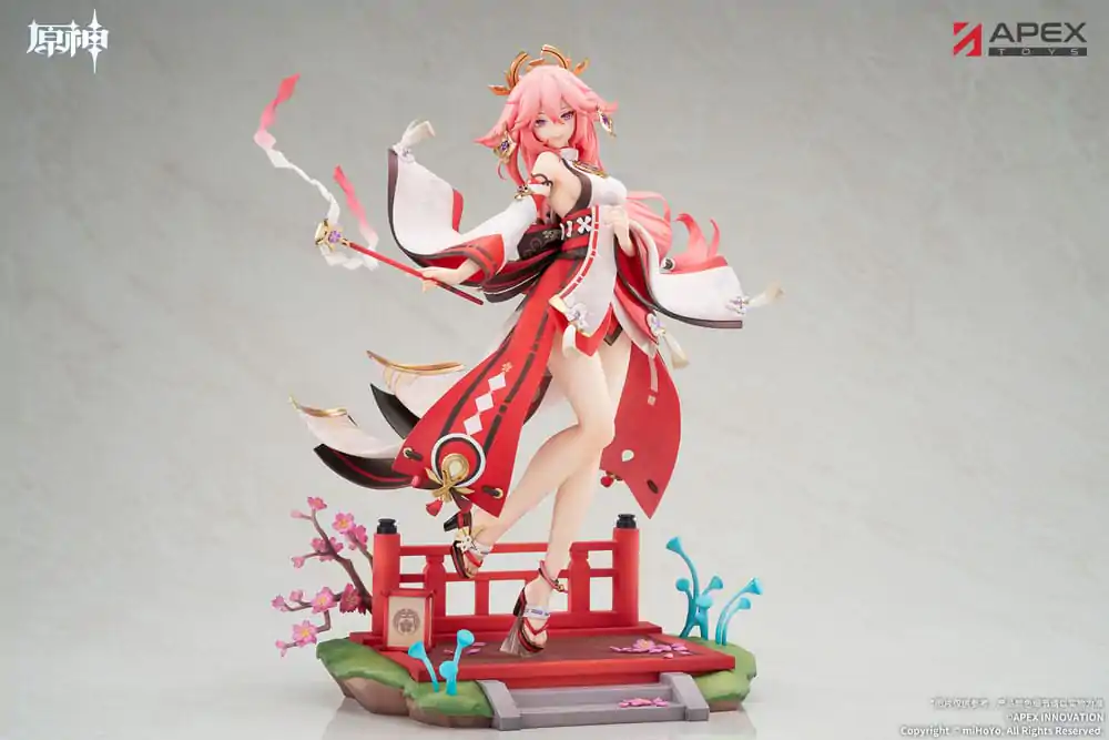 Genshin Impact PVC-Statue 1/7 Yae Miko Astute Amusement Ver. 28 cm Produktfoto