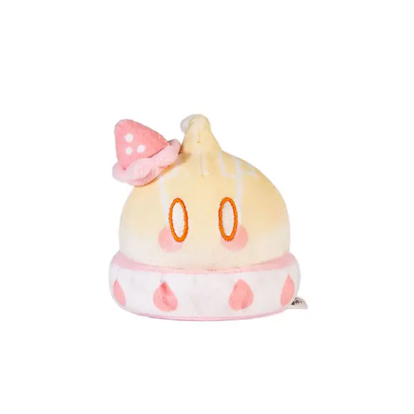 Genshin Impact Slime Sweets Party Series Plüschfigur Mutant Electro Slime Strawberry Cake Style 7cm termékfotó