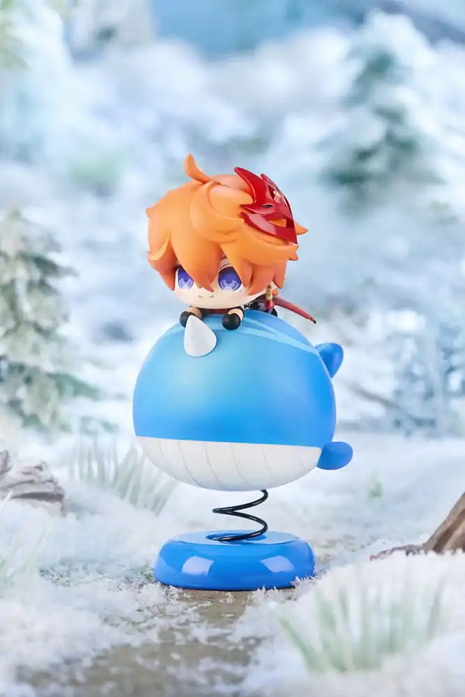 Genshin Impact PVC Statue Tartalinga/Child Chibi Chara Yurayura Stand Ver. 11 cm Produktfoto