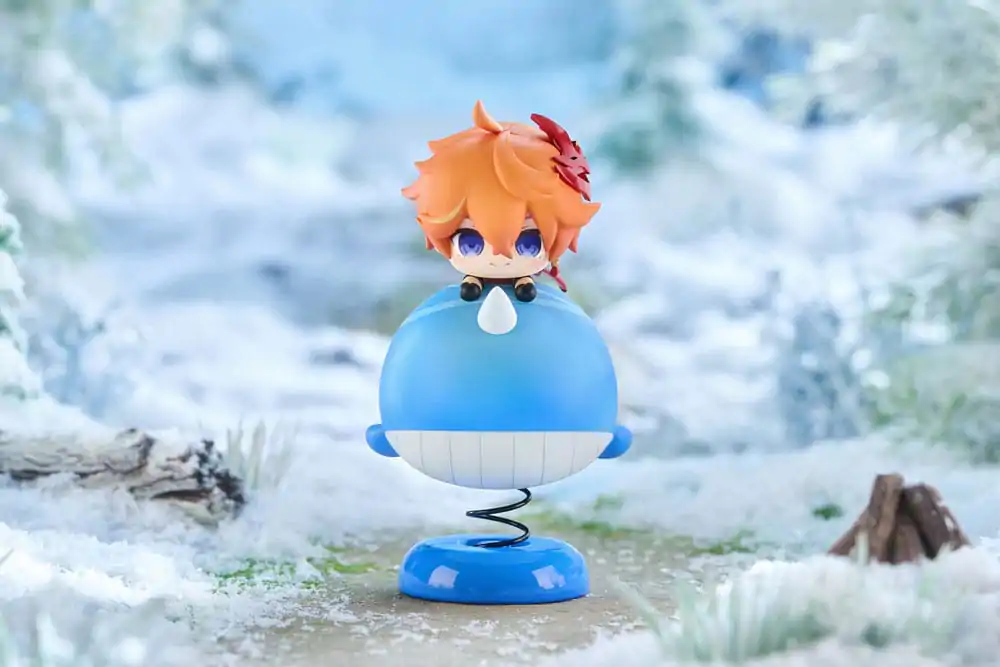 Genshin Impact PVC Statue Tartalinga/Child Chibi Chara Yurayura Stand Ver. 11 cm Produktfoto