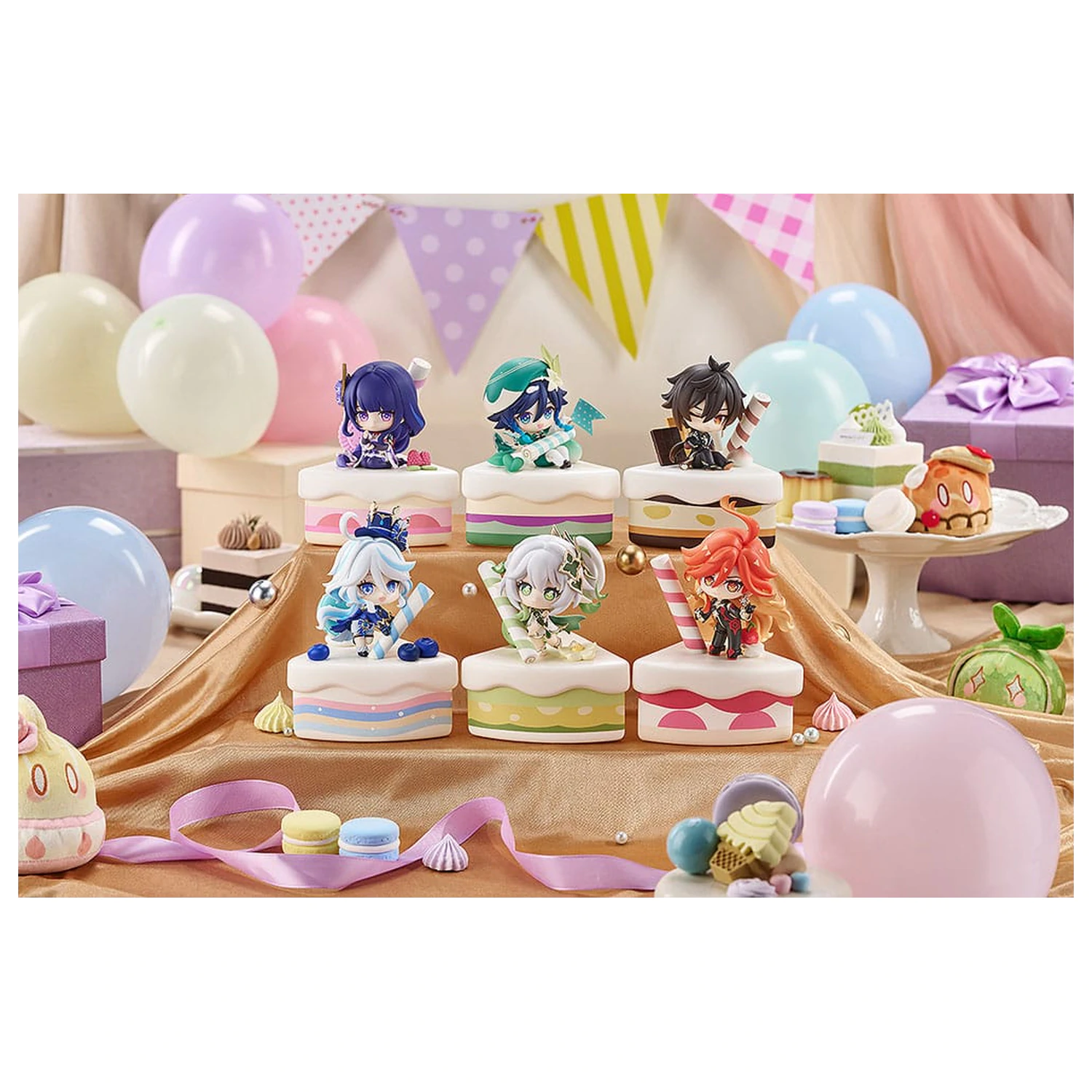 Genshin Impact Wondrous Travels Series Figur Furina Chibi 14 cm Produktfoto