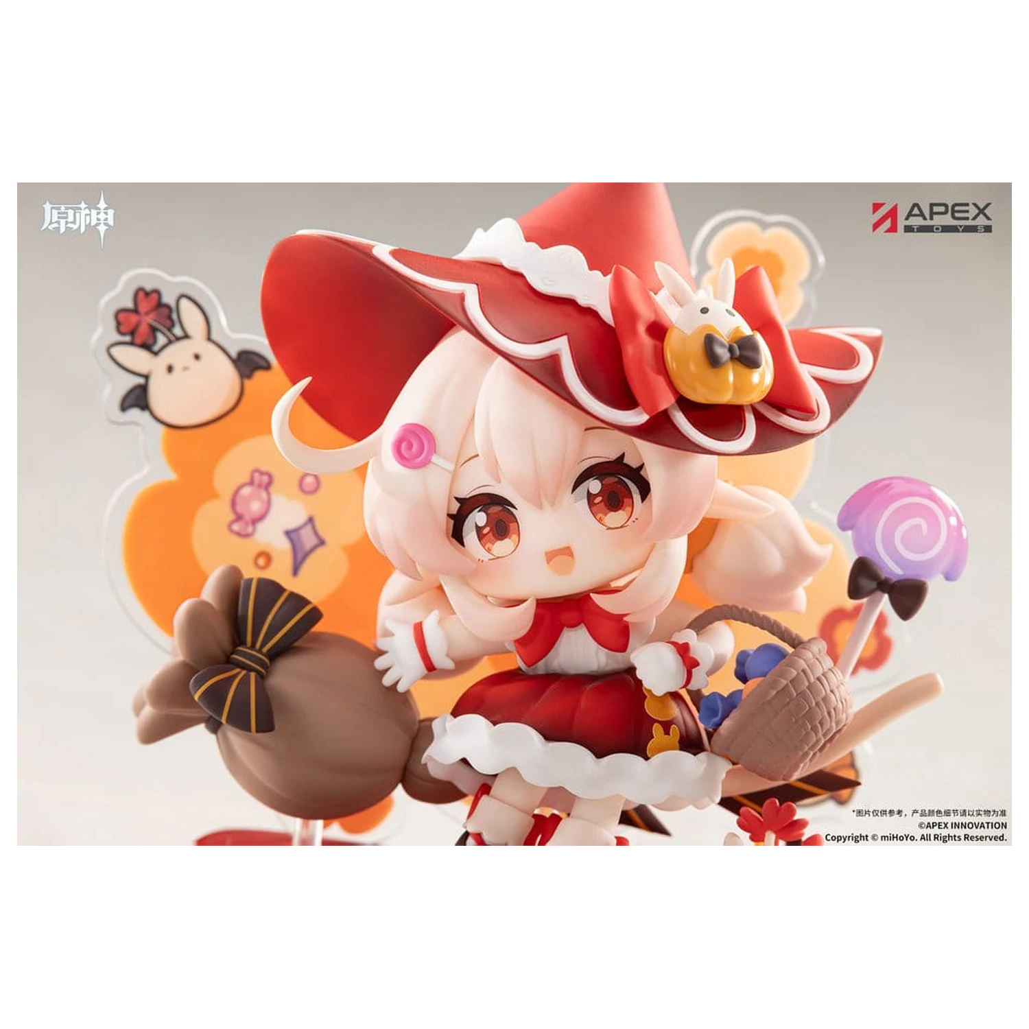 Genshin Impact You Ye Qi Xiang Series PVC Mini Figur Klee 11 cm Produktfoto