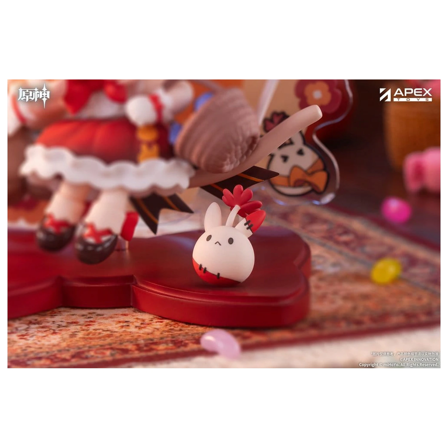 Genshin Impact You Ye Qi Xiang Series PVC Mini Figur Klee 11 cm Produktfoto