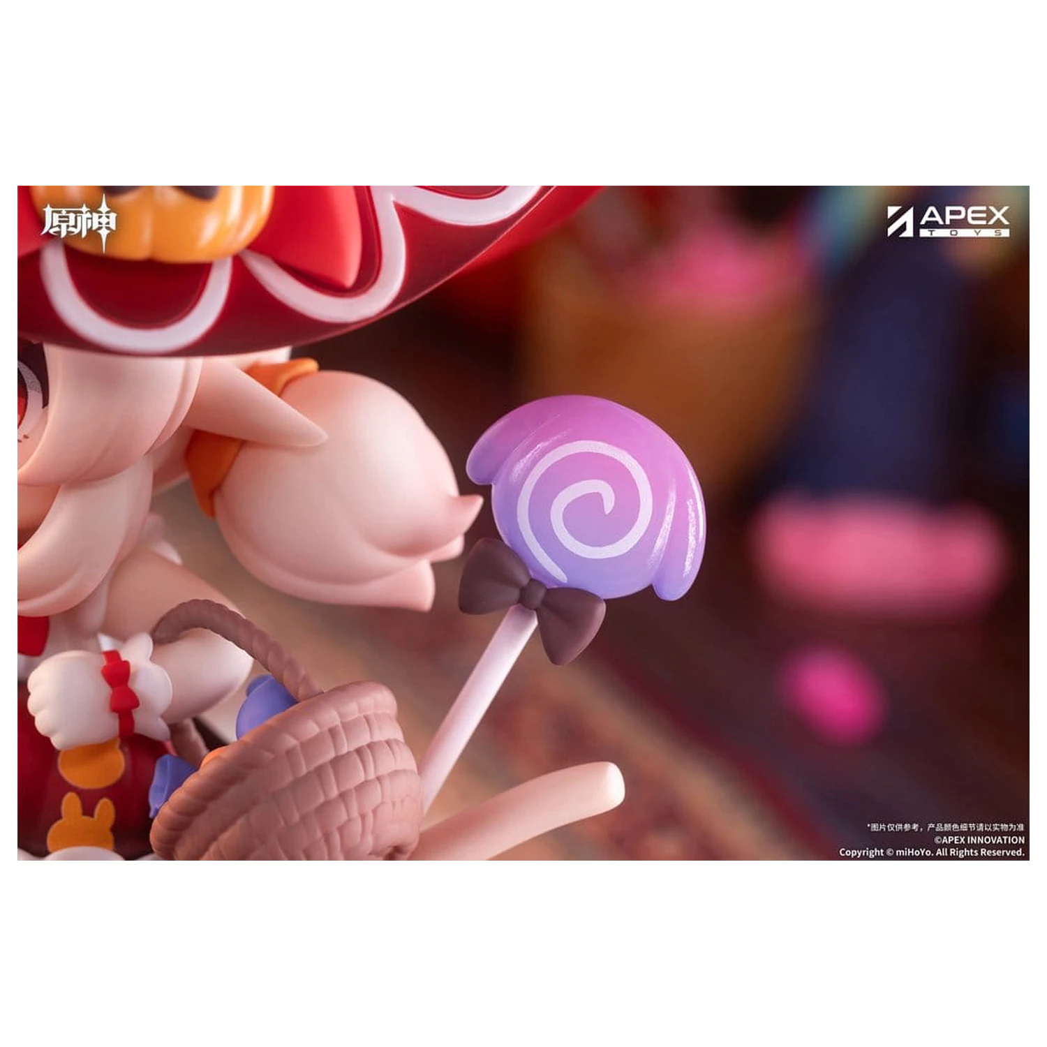 Genshin Impact You Ye Qi Xiang Series PVC Mini Figur Klee 11 cm Produktfoto