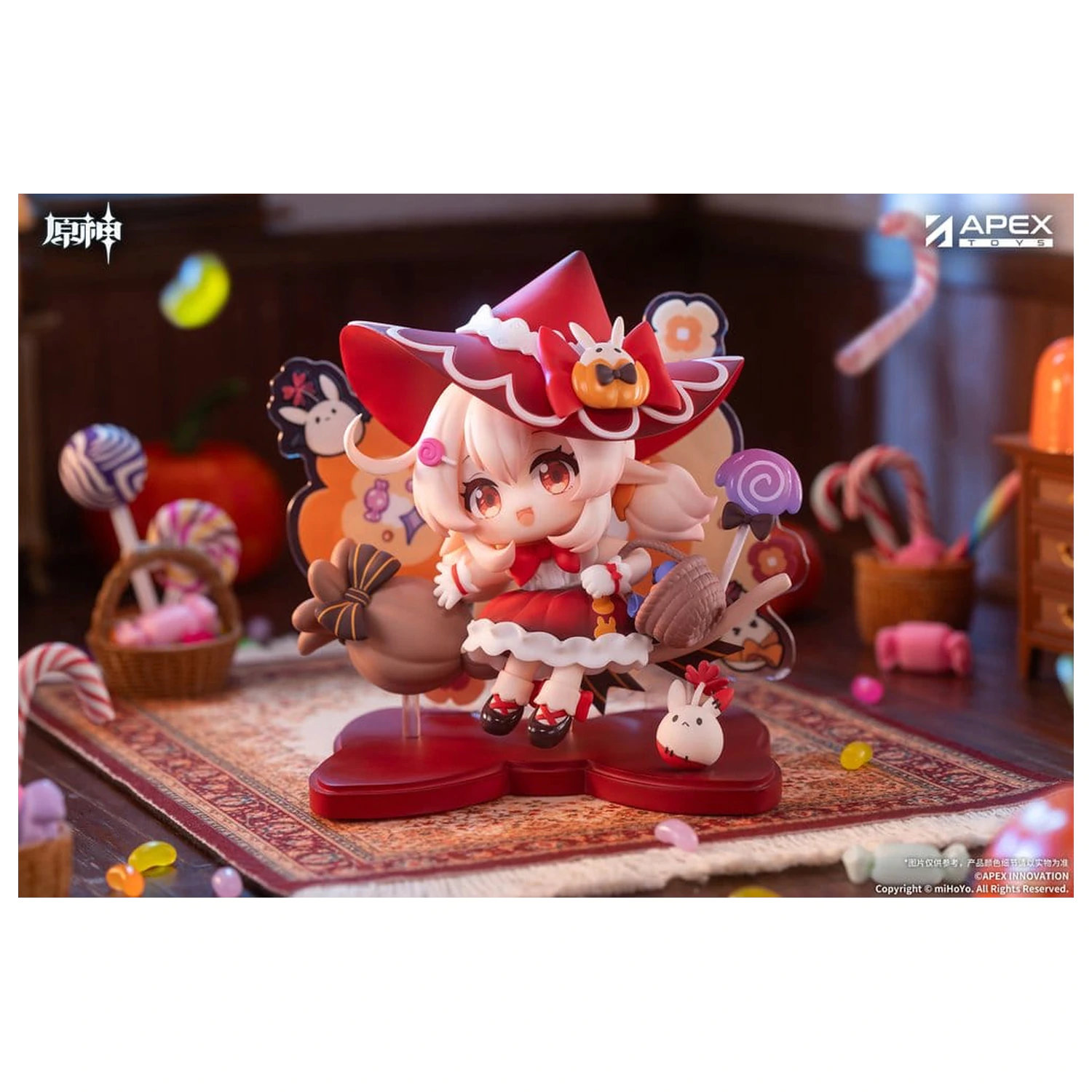 Genshin Impact You Ye Qi Xiang Series PVC Mini Figur Klee 11 cm Produktfoto