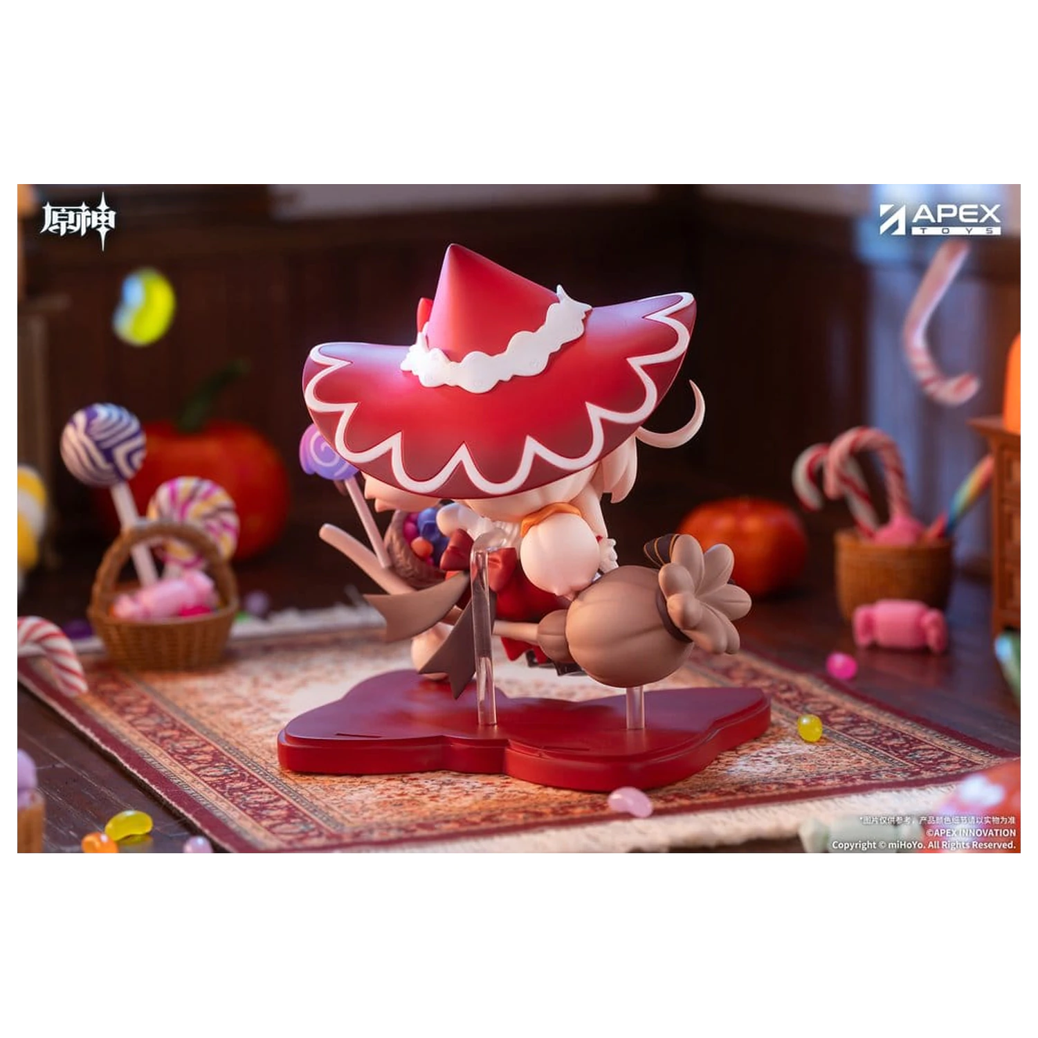 Genshin Impact You Ye Qi Xiang Series PVC Mini Figur Klee 11 cm Produktfoto