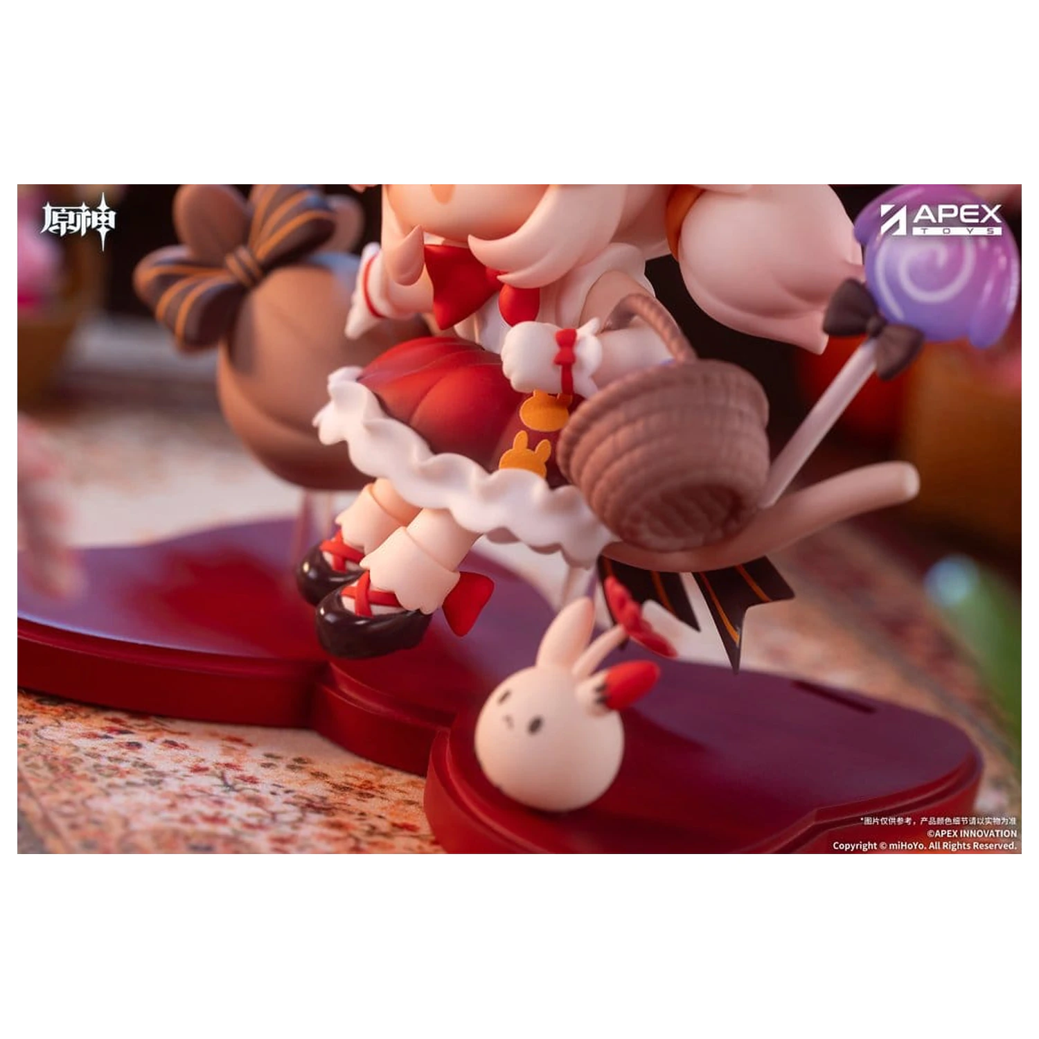 Genshin Impact You Ye Qi Xiang Series PVC Mini Figur Klee 11 cm Produktfoto