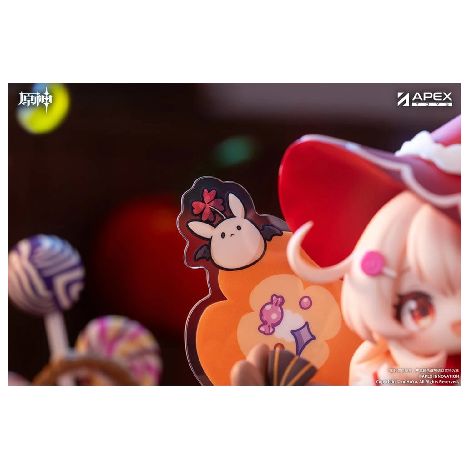 Genshin Impact You Ye Qi Xiang Series PVC Mini Figur Klee 11 cm Produktfoto