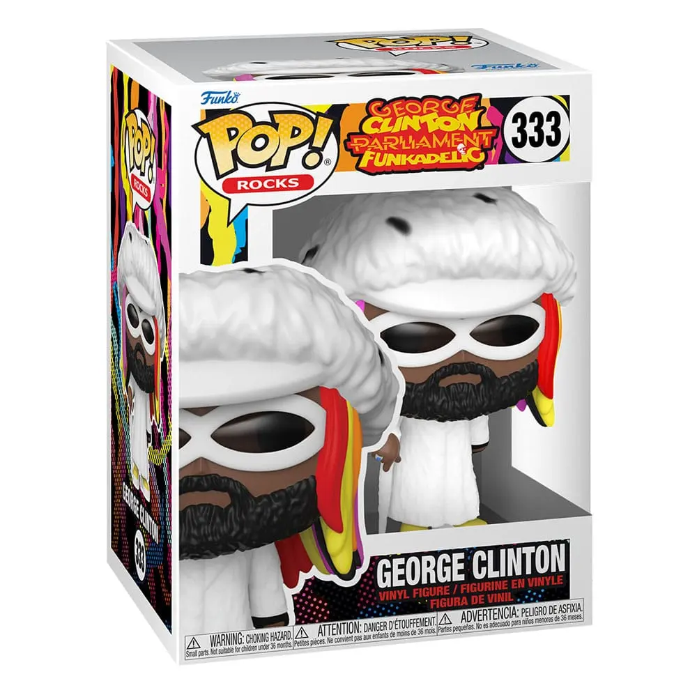 George Clinton POP! Rocks Vinyl Figur 9 cm termékfotó