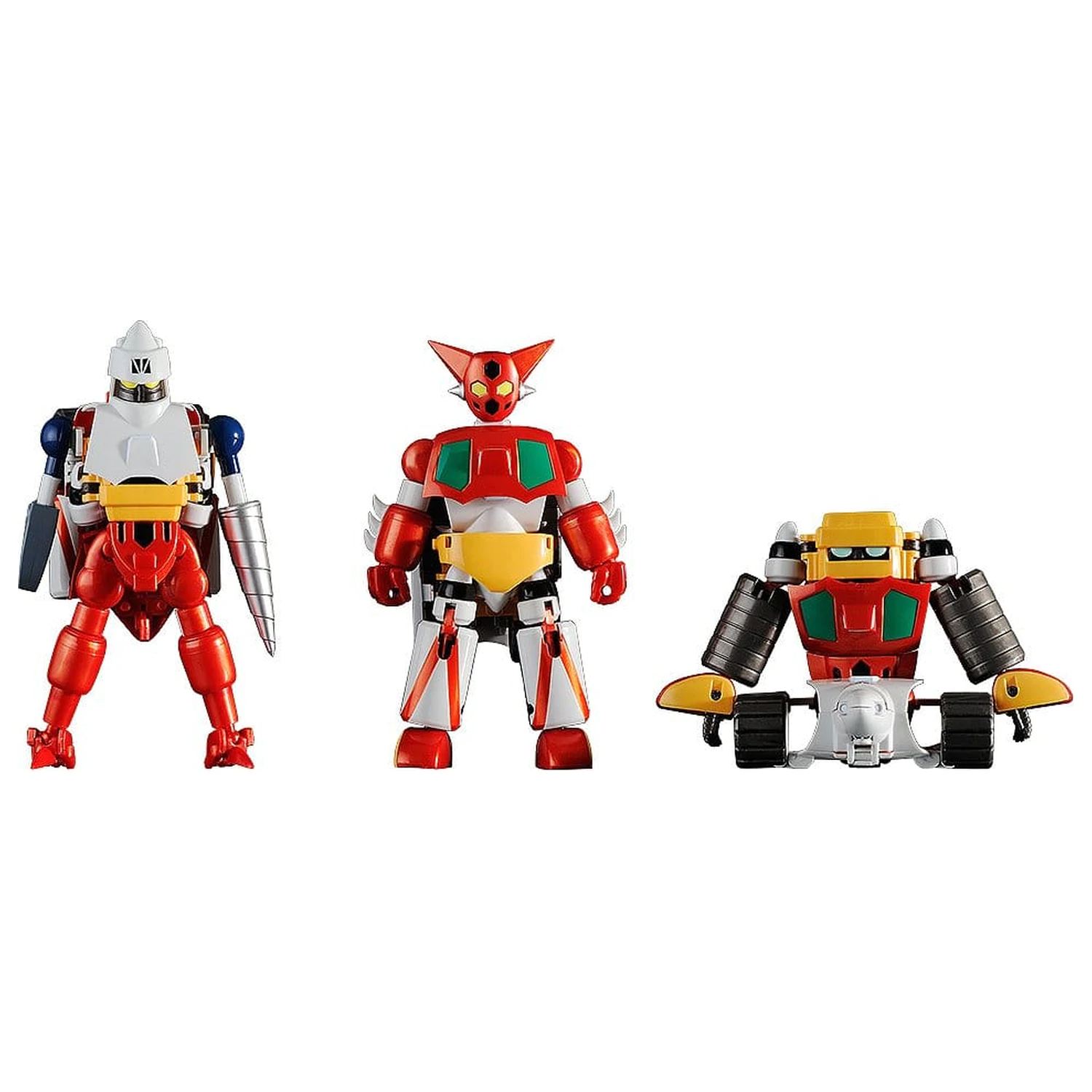 Getter Robo Action Figuren 3er-Pack Dynamic Change Getter Robo 12 cm Produktfoto