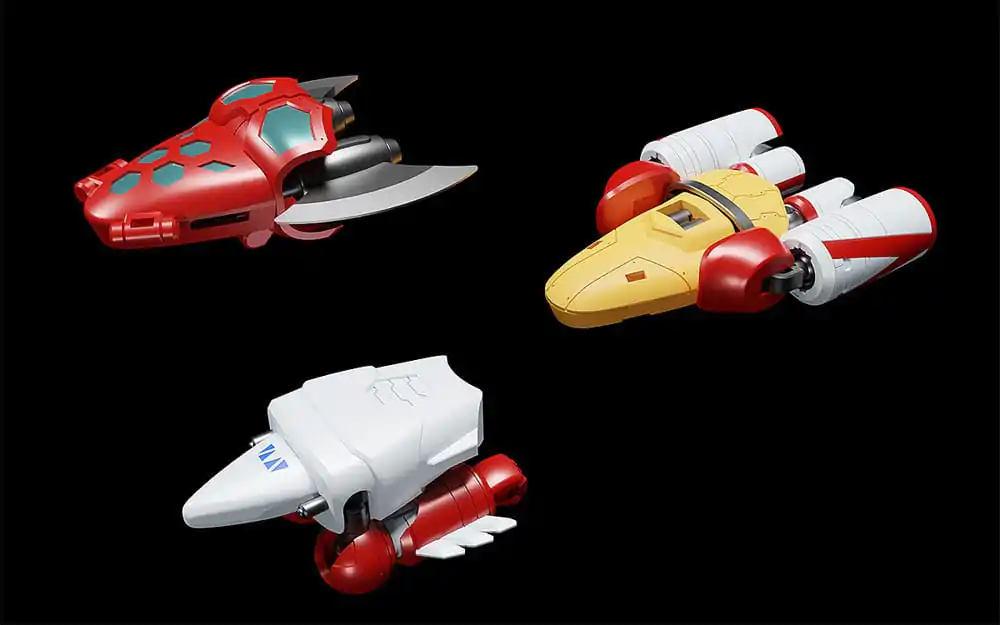 Getter Robo:The Last day Moderoid Miniatur-Plastikmodellbausatz Getter 1 Combining & Transforming 11 cm Produktfoto