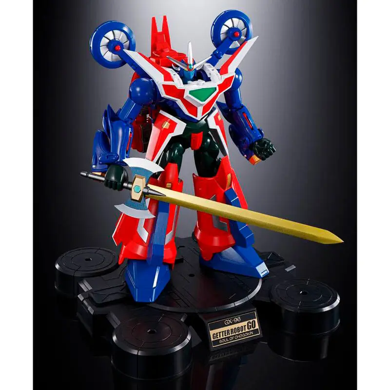 Getter Robot Go Soul of Chogokin Actionfigur GX-96X G Armriser 20 cm Produktfoto