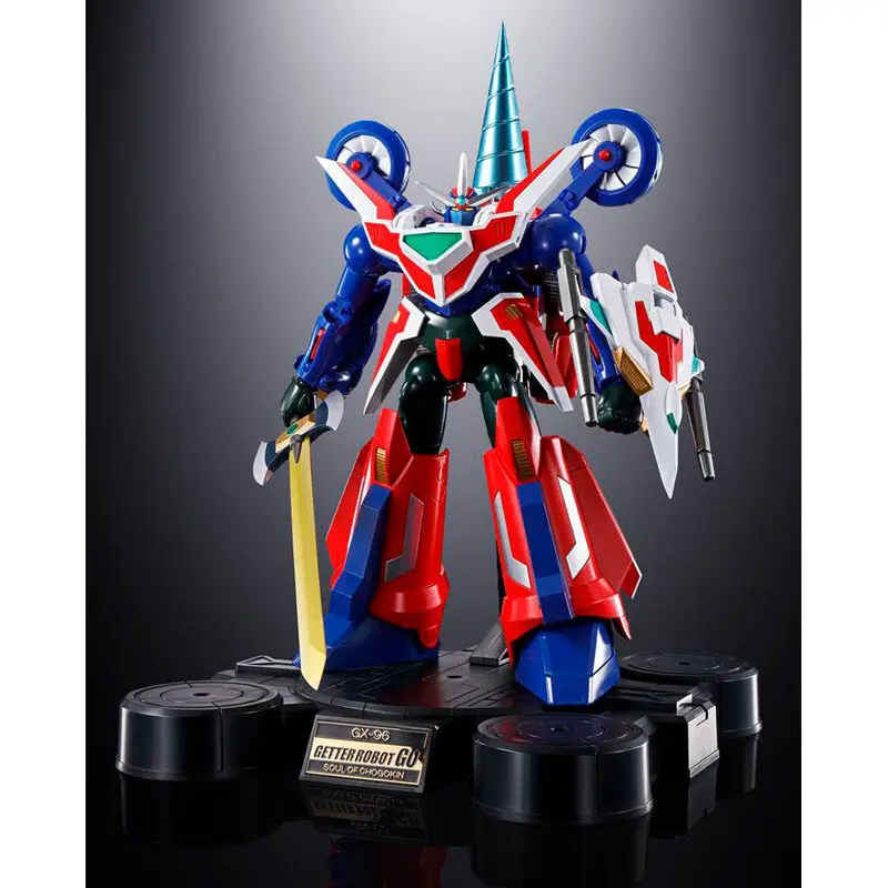 Getter Robot Go Soul of Chogokin Actionfigur GX-96X G Armriser 20 cm Produktfoto