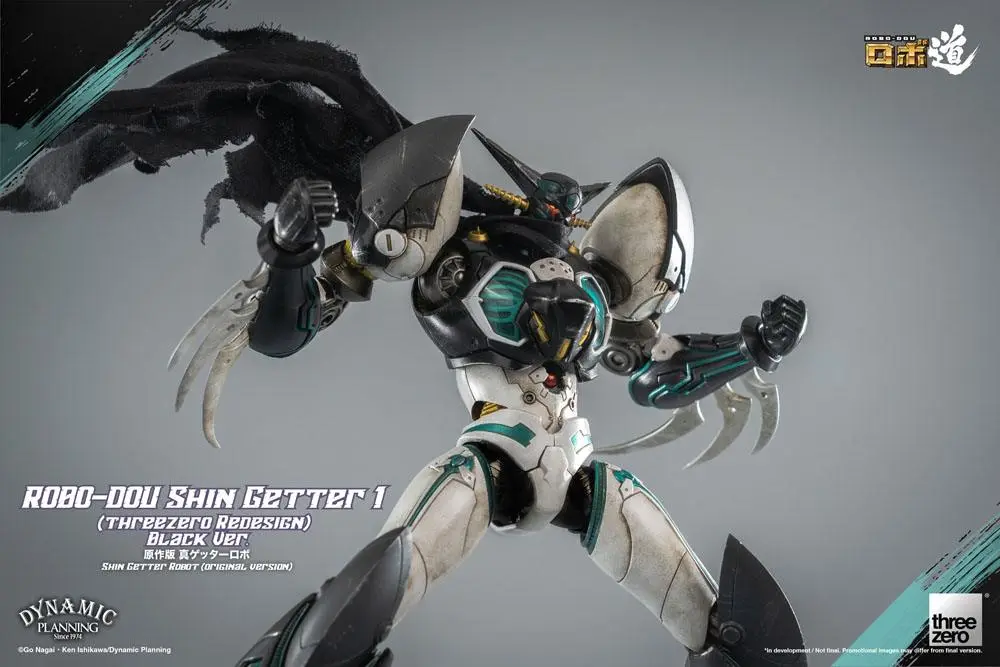 Getter Robot: The Last Day Robo-Dou Action Figur Shin Getter 1 Black Ver. 23 cm Produktfoto
