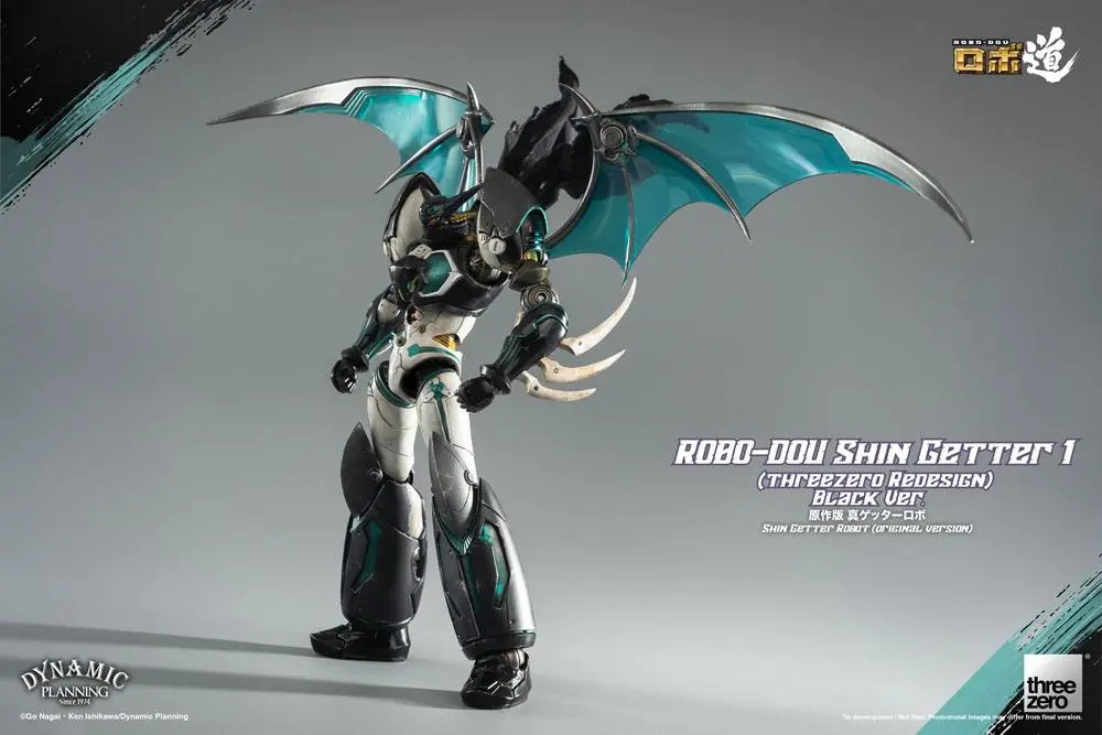 Getter Robot: The Last Day Robo-Dou Action Figur Shin Getter 1 Black Ver. 23 cm Produktfoto