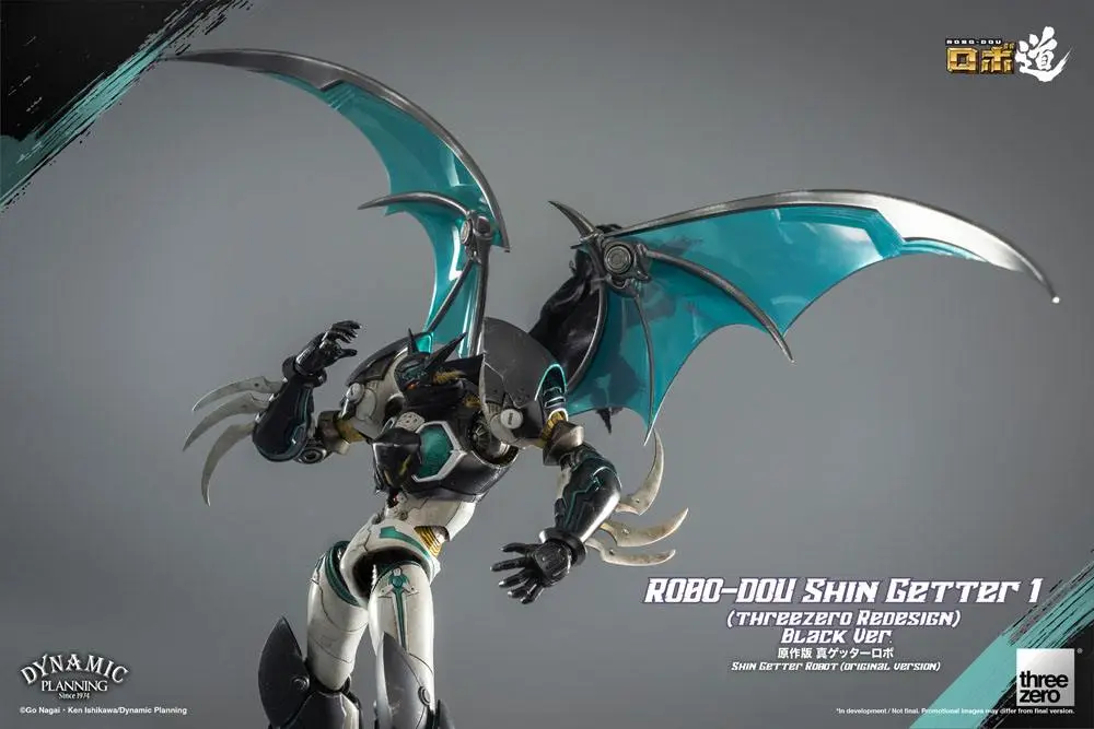 Getter Robot: The Last Day Robo-Dou Action Figur Shin Getter 1 Black Ver. 23 cm Produktfoto