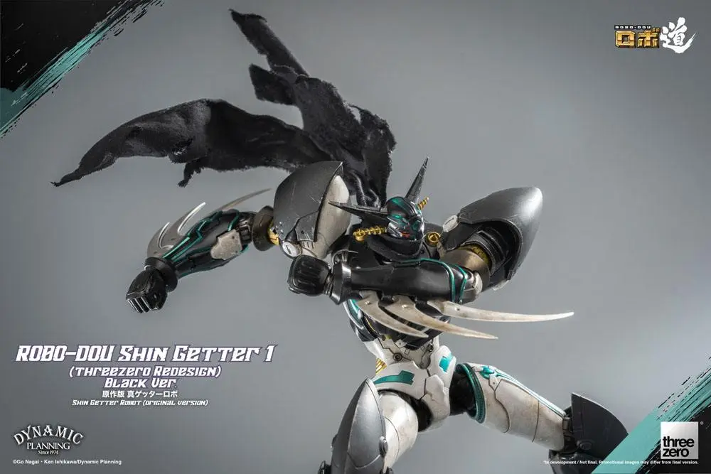 Getter Robot: The Last Day Robo-Dou Action Figur Shin Getter 1 Black Ver. 23 cm Produktfoto