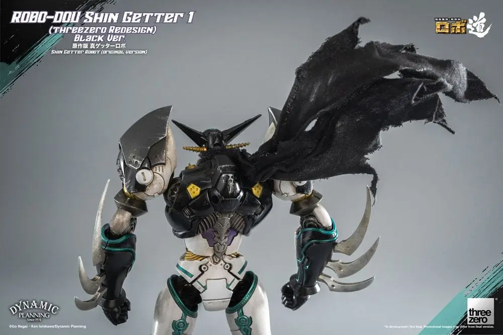 Getter Robot: The Last Day Robo-Dou Action Figur Shin Getter 1 Black Ver. 23 cm Produktfoto