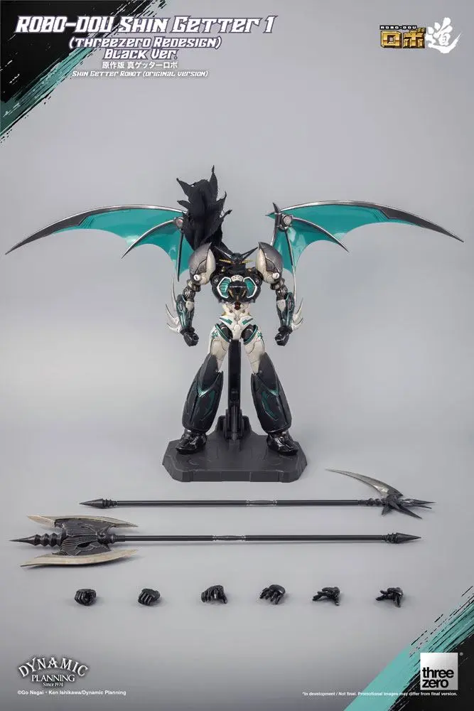 Getter Robot: The Last Day Robo-Dou Action Figur Shin Getter 1 Black Ver. 23 cm Produktfoto