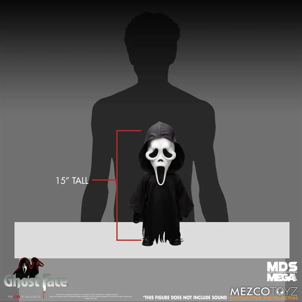 Ghost Face MDS Mega Scale Puppe Ghost Face 38 cm Produktfoto