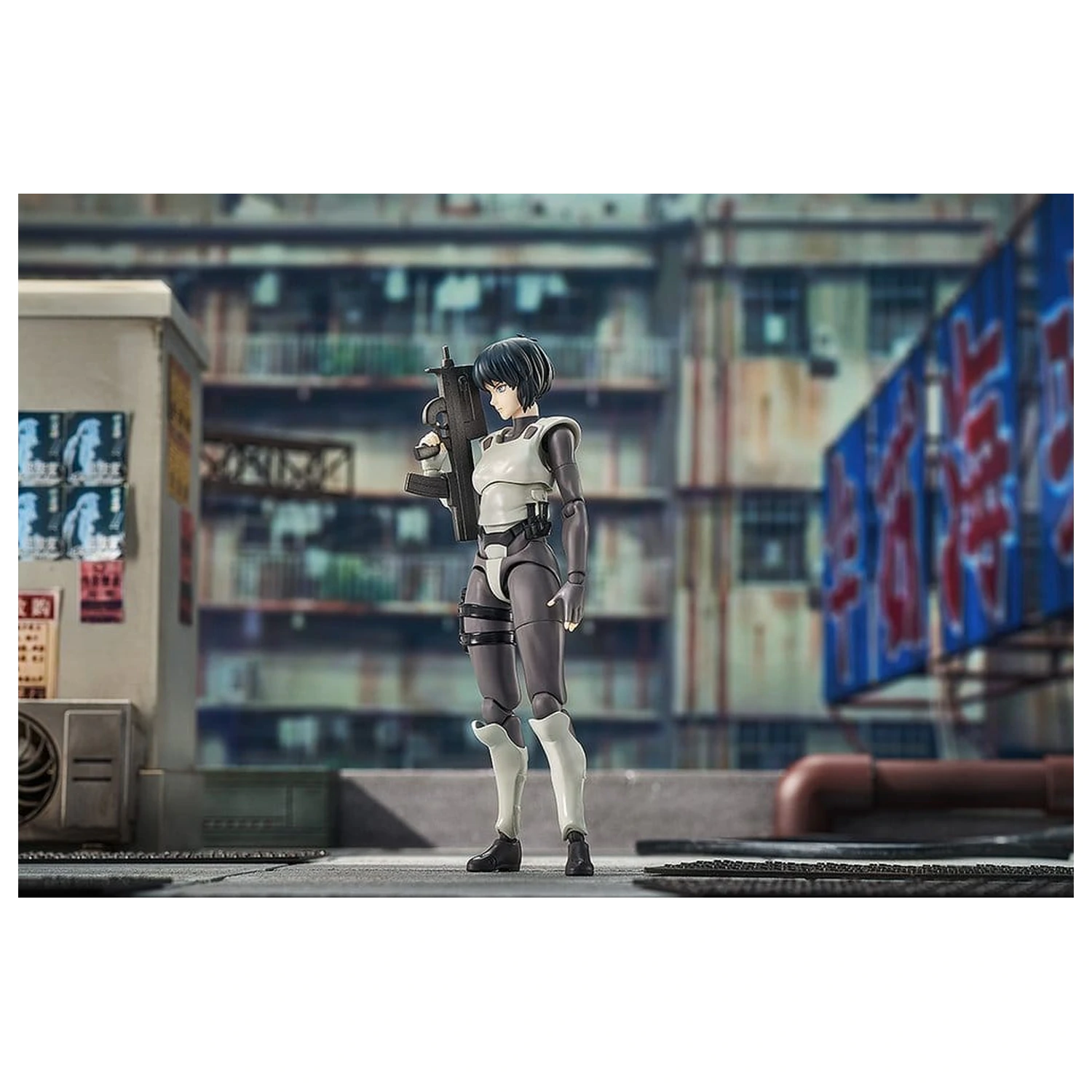 Ghost in the Shell (1995) Hyper Körper Actionfigur Motoko Kusanagi (Simple Armored Suit Ver.) 15 cm Produktfoto