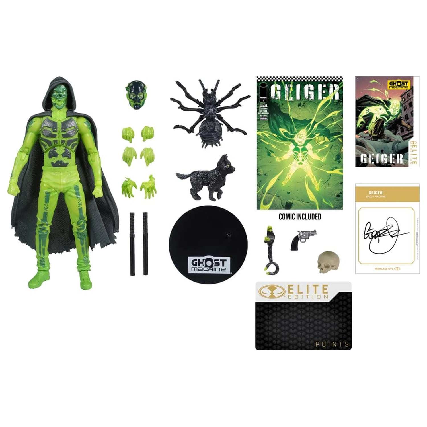 Ghost Machine McFarlane Elite Edition Deluxe Actionfigur Geiger 18 cm Produktfoto