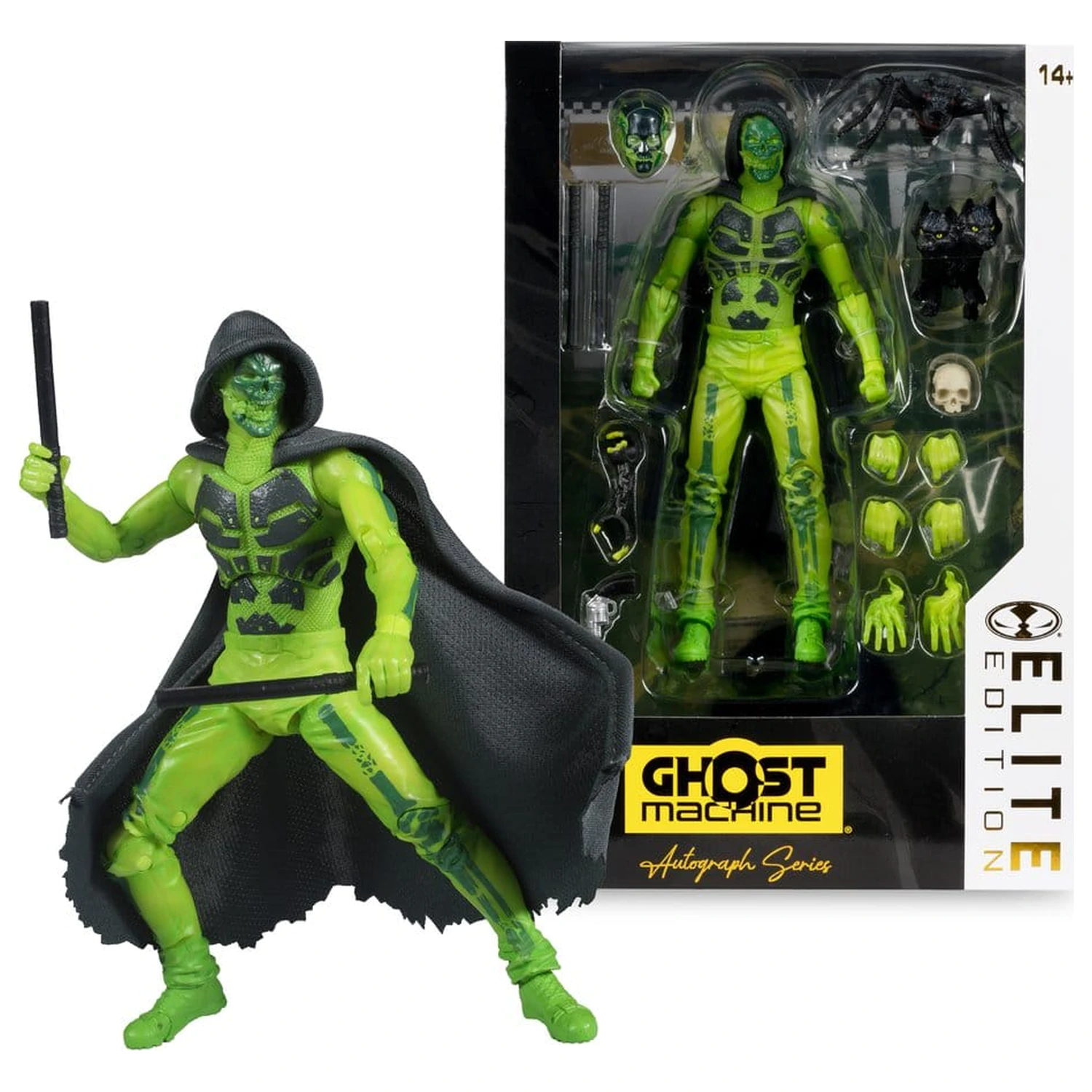 Ghost Machine McFarlane Elite Edition Deluxe Actionfigur Geiger 18 cm Produktfoto