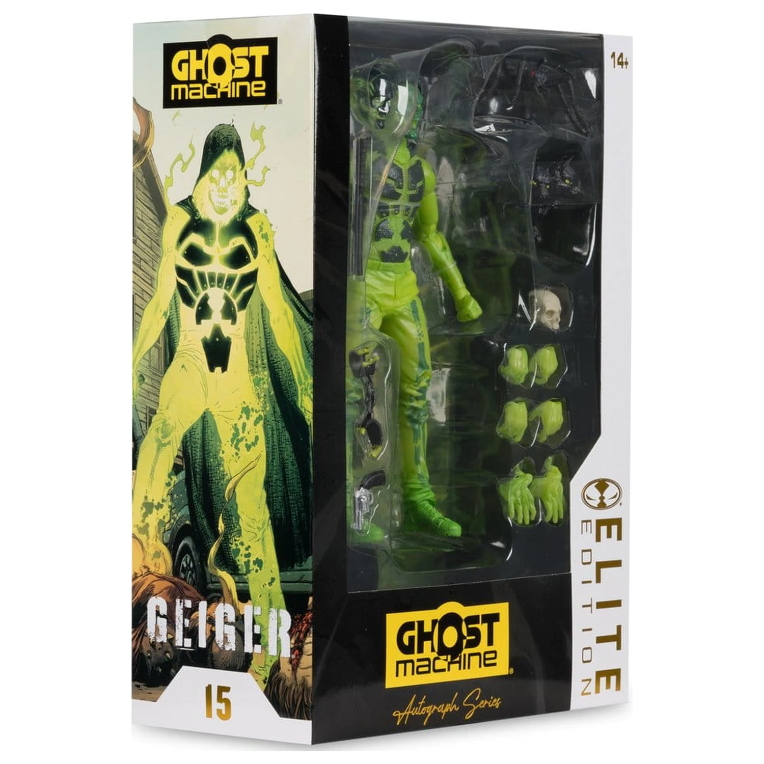 Ghost Machine McFarlane Elite Edition Deluxe Actionfigur Geiger 18 cm Produktfoto